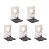 TD024 :: Menu Holder с поставка за безжичен бутон Retekess, черен цвят - Image 3