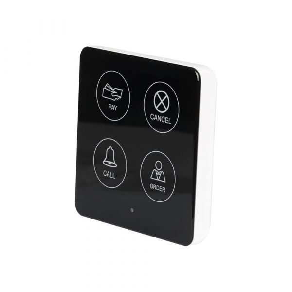 TD033 :: Бутон за безжично повикване, RETEKESS, 4 capacitive клавиша, водоустойчив