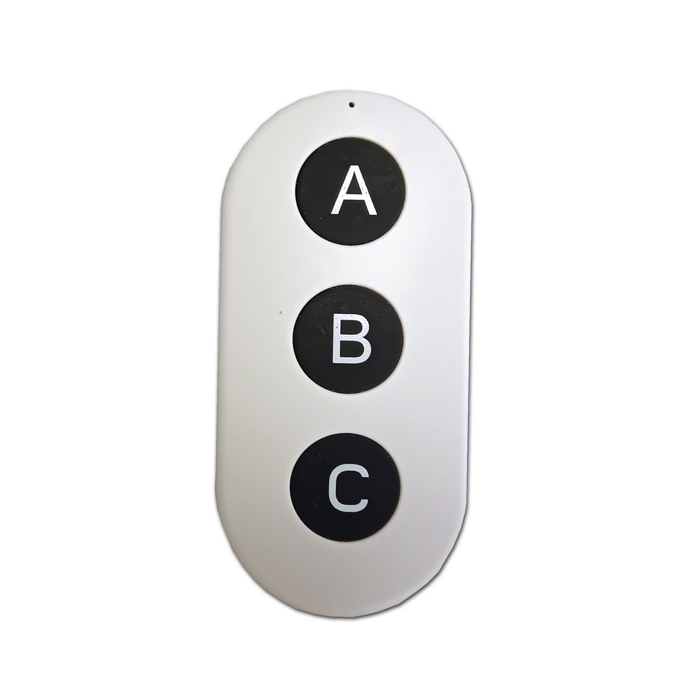 AC121-3 :: Бутон за LoRa безжично повикване, ACWL, 3 клавиша, Long-Range, бял