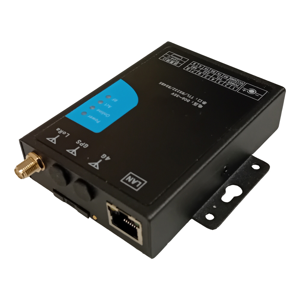 AC701ET :: Gateway за LoRa безжично повикване, ACWL, индустриален корпус, Long-Range, черен